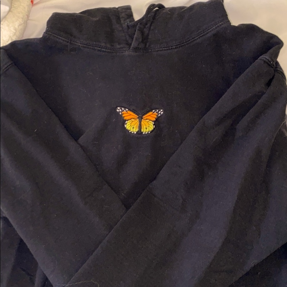 brandy melville butterfly hoodie